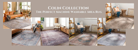 Colin Collection: The Perfect Machine Washable Area Rug