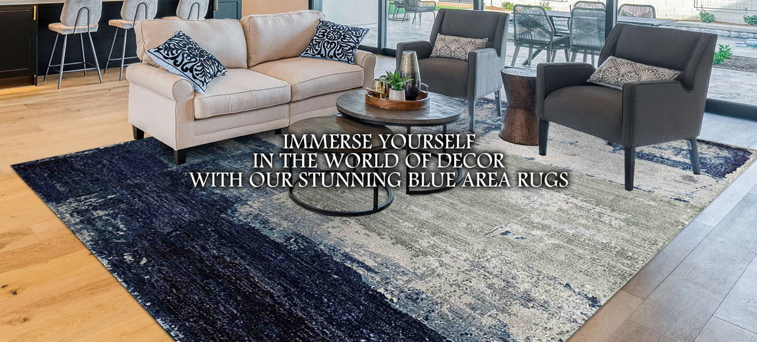 The Art of Styling with Blue Area Rugs - Atlanta Designer Rugs