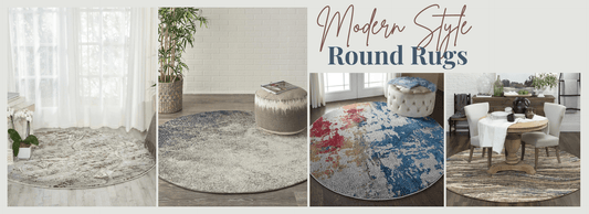 Add Style to Any Room in Minutes with Round Rug modern. - Atlanta Designer Rugs