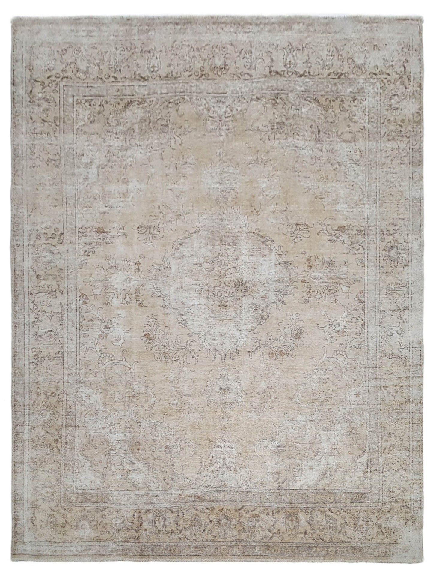 Artisan Penelope Lt.Beige Vintage Knotted Rug - Rugs - Artisan - Atlanta Designer Rugs