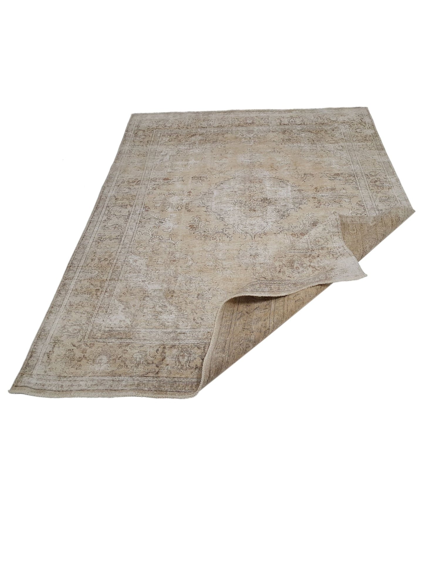 Artisan Penelope Lt.Beige Vintage Knotted Rug - Rugs - Artisan - Atlanta Designer Rugs