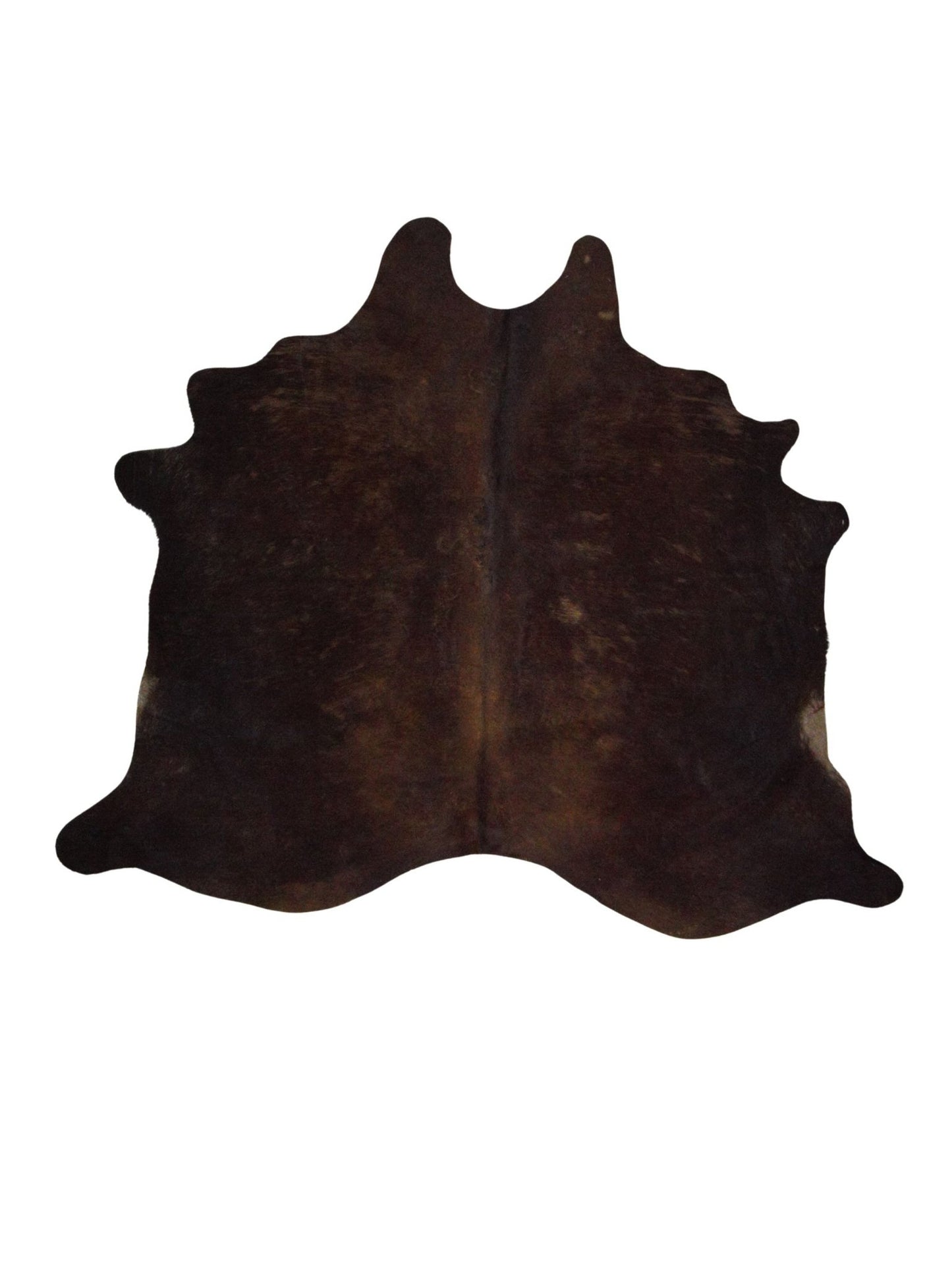 Artisan Claire Espresso Chocolate Hair on Hide Cowhide Shape Rug - Rugs - Artisan - Atlanta Designer Rugs