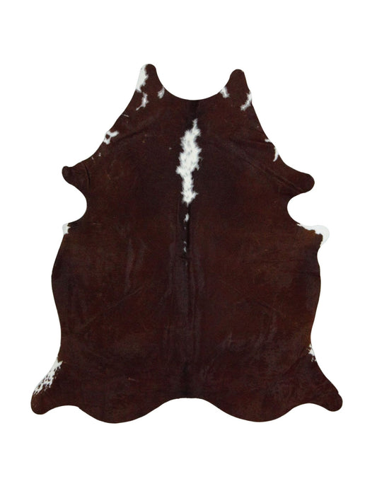 Artisan Claire Brown Mocha Hair on Hide Cowhide Shape Rug - Rugs - Artisan - Atlanta Designer Rugs