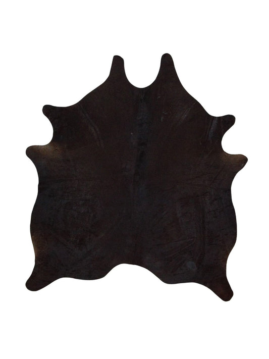 Artisan Claire Espresso Mocha Hair on Hide Cowhide Shape Rug - Rugs - Artisan - Atlanta Designer Rugs