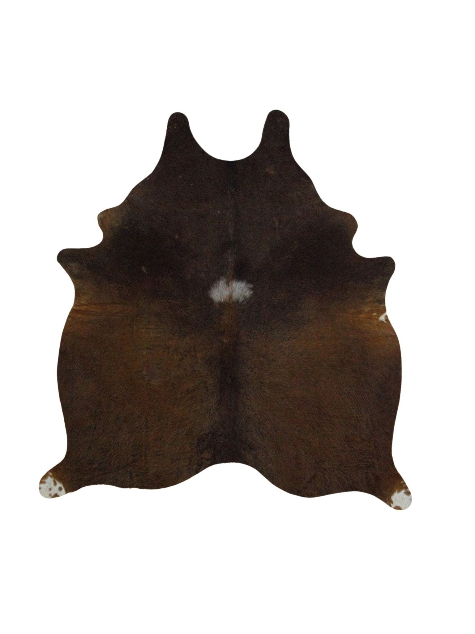 Artisan Claire Black Black Hair on Hide Cowhide Shape Rug - Rugs - Artisan - Atlanta Designer Rugs