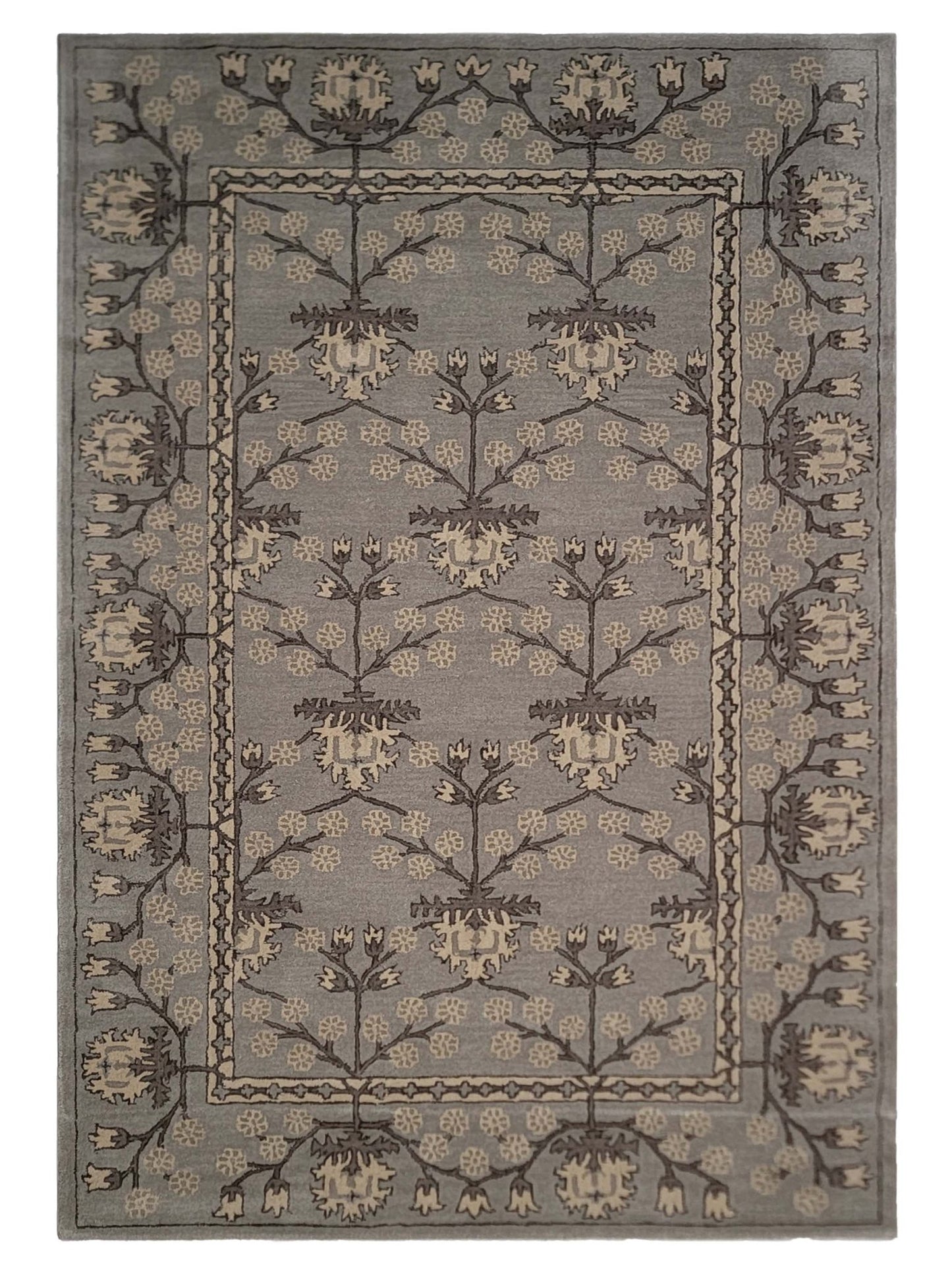 Artisan Paula Gray Transitional Tufted Rug - Rugs - Artisan - Atlanta Designer Rugs