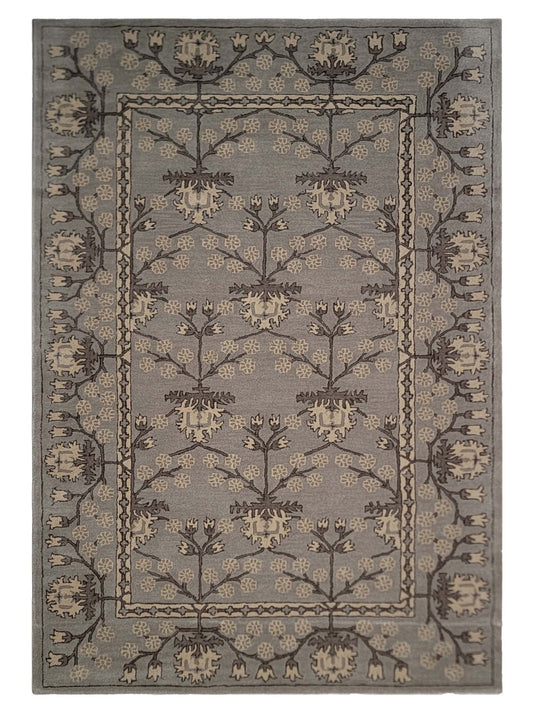 Artisan Paula Gray Transitional Tufted Rug - Rugs - Artisan - Atlanta Designer Rugs