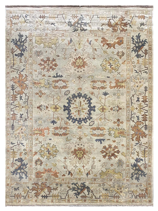 Artisan Bazaar Lt.Gold Traditional Knotted Rug - Rugs - Artisan - Atlanta Designer Rugs