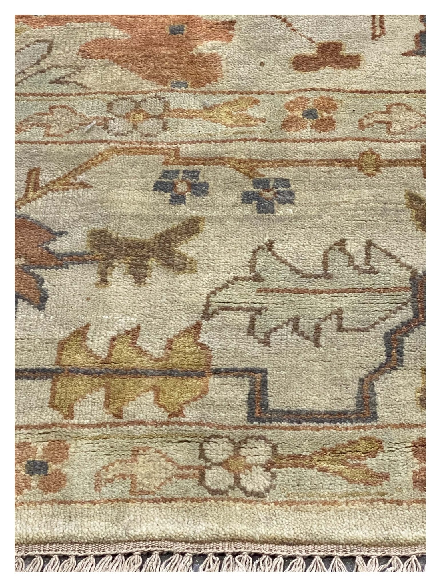 Artisan Bazaar Lt.Gold Traditional Knotted Rug - Rugs - Artisan - Atlanta Designer Rugs