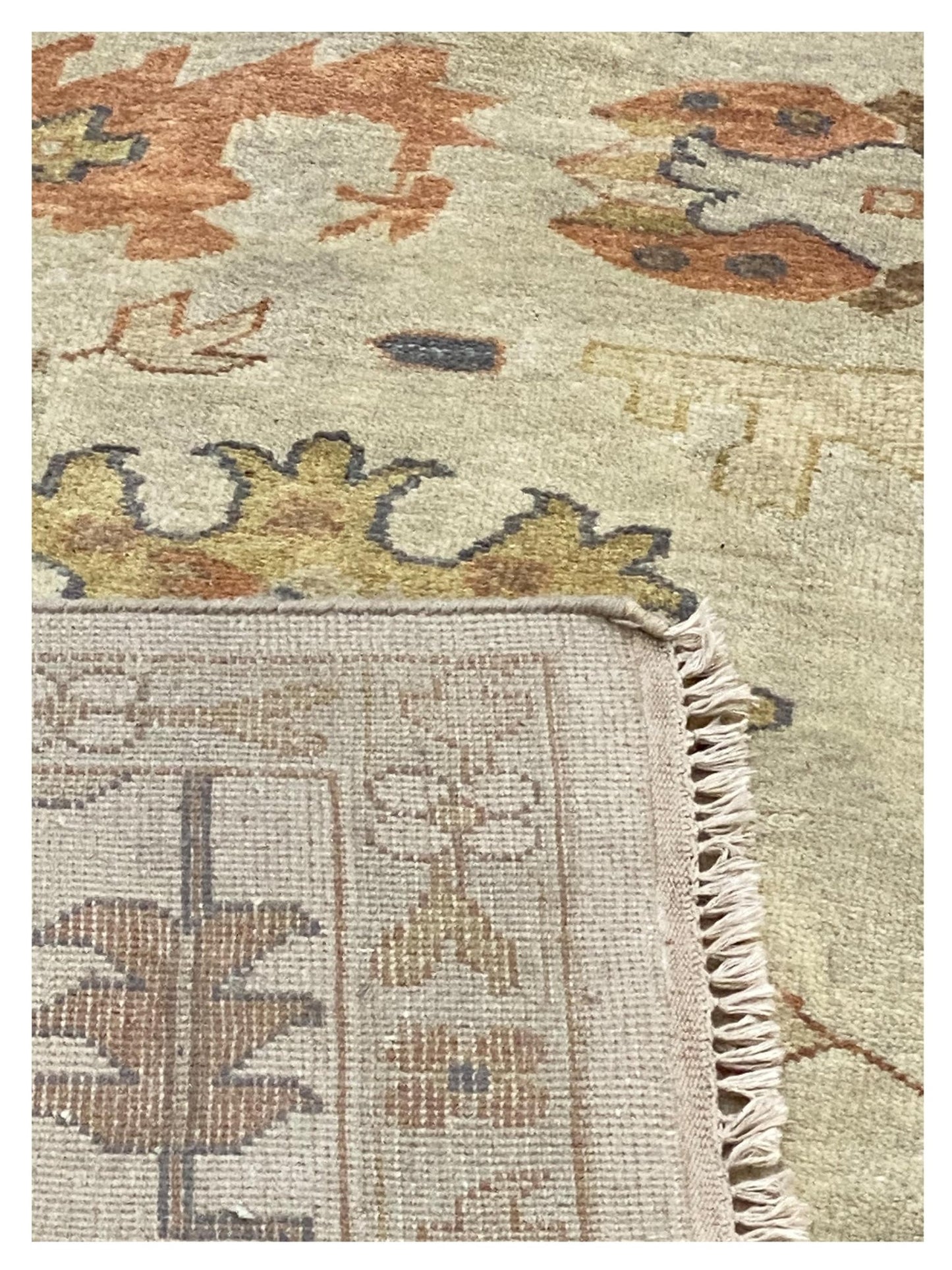 Artisan Bazaar Lt.Gold Traditional Knotted Rug - Rugs - Artisan - Atlanta Designer Rugs