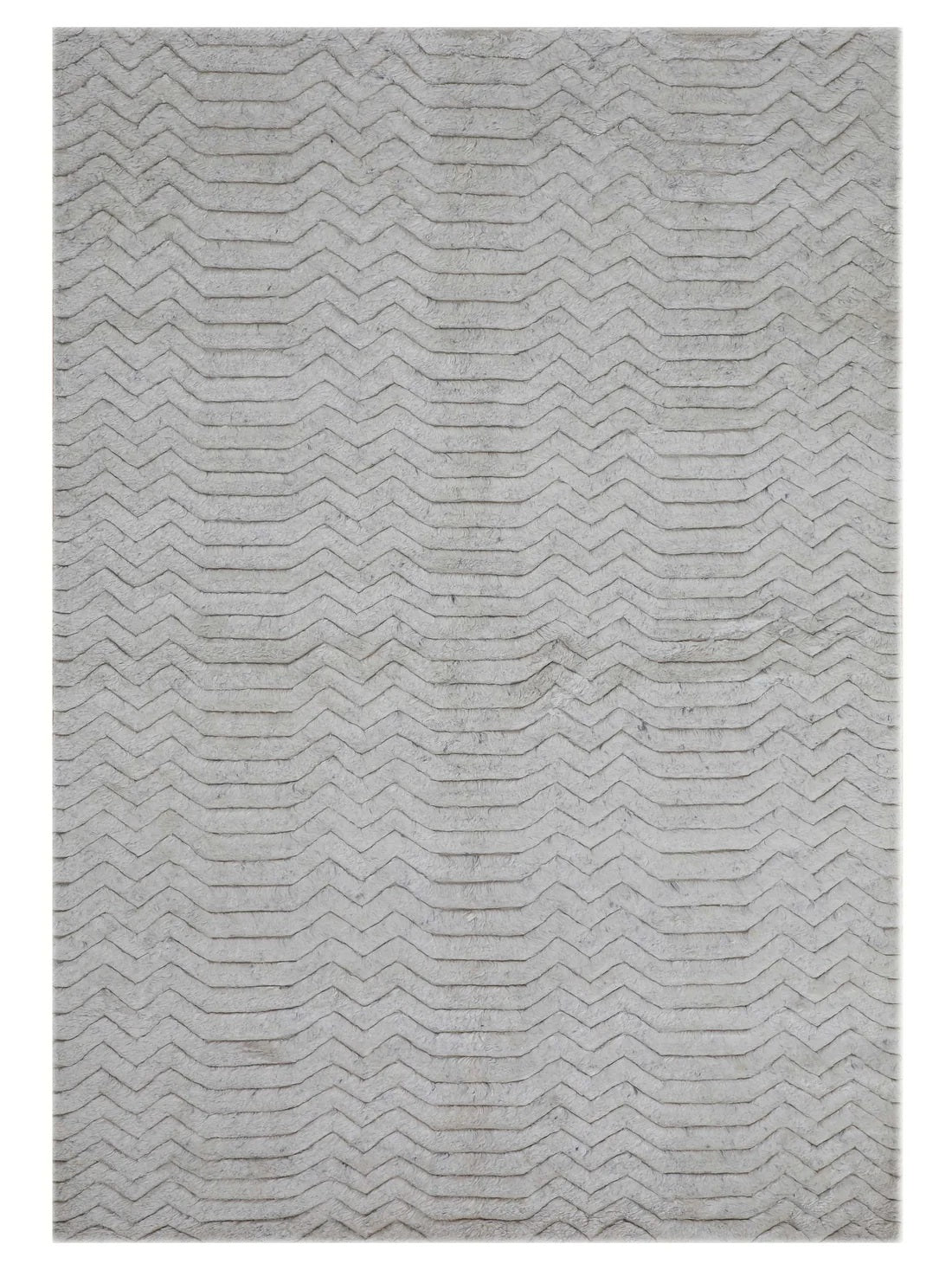 Artisan Maria White Transitional Knotted Rug - Rugs - Artisan - Atlanta Designer Rugs