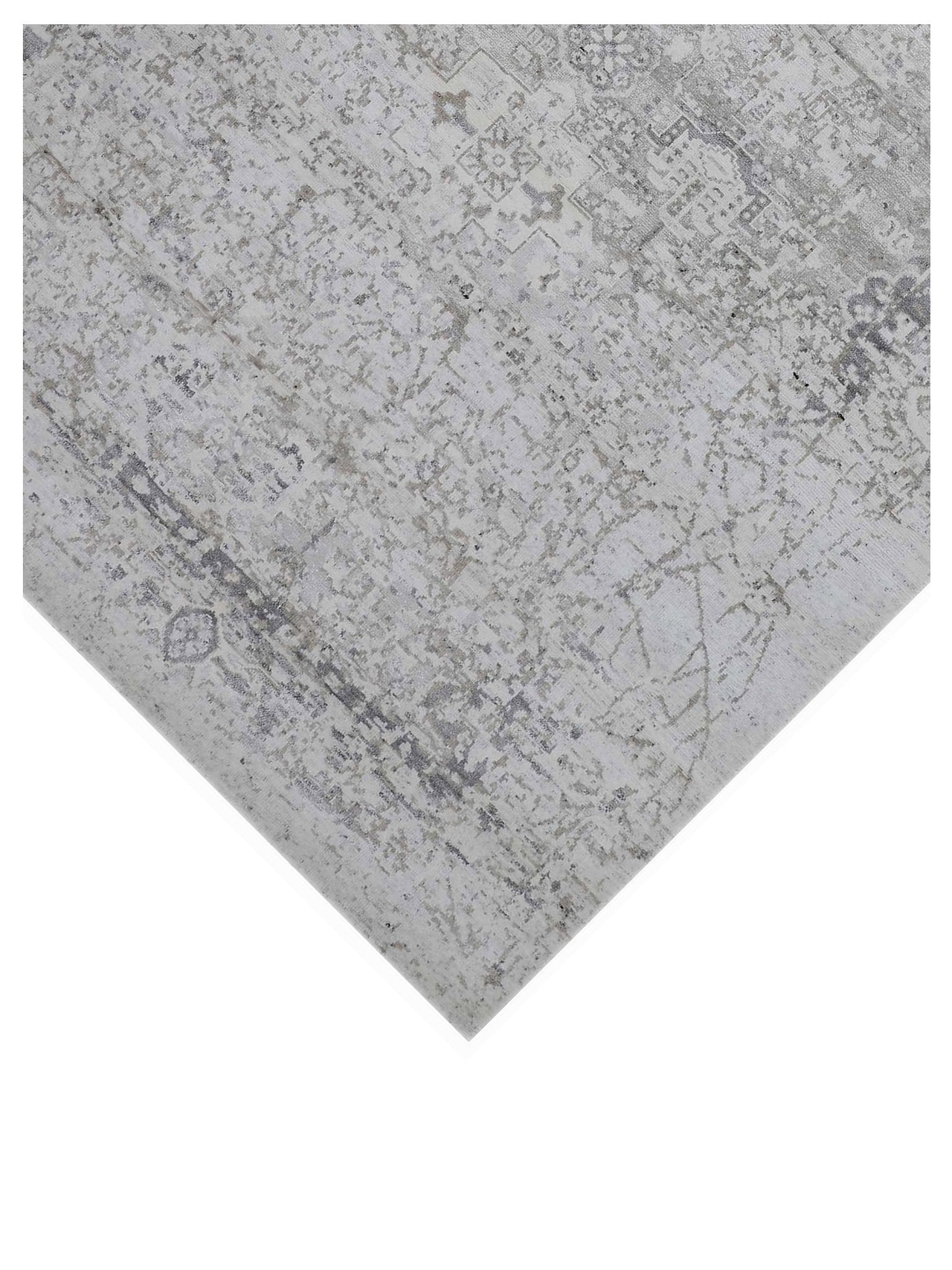 Artisan Nova Ivory Grey Transitional Knotted Rug - Rugs - Artisan - Atlanta Designer Rugs