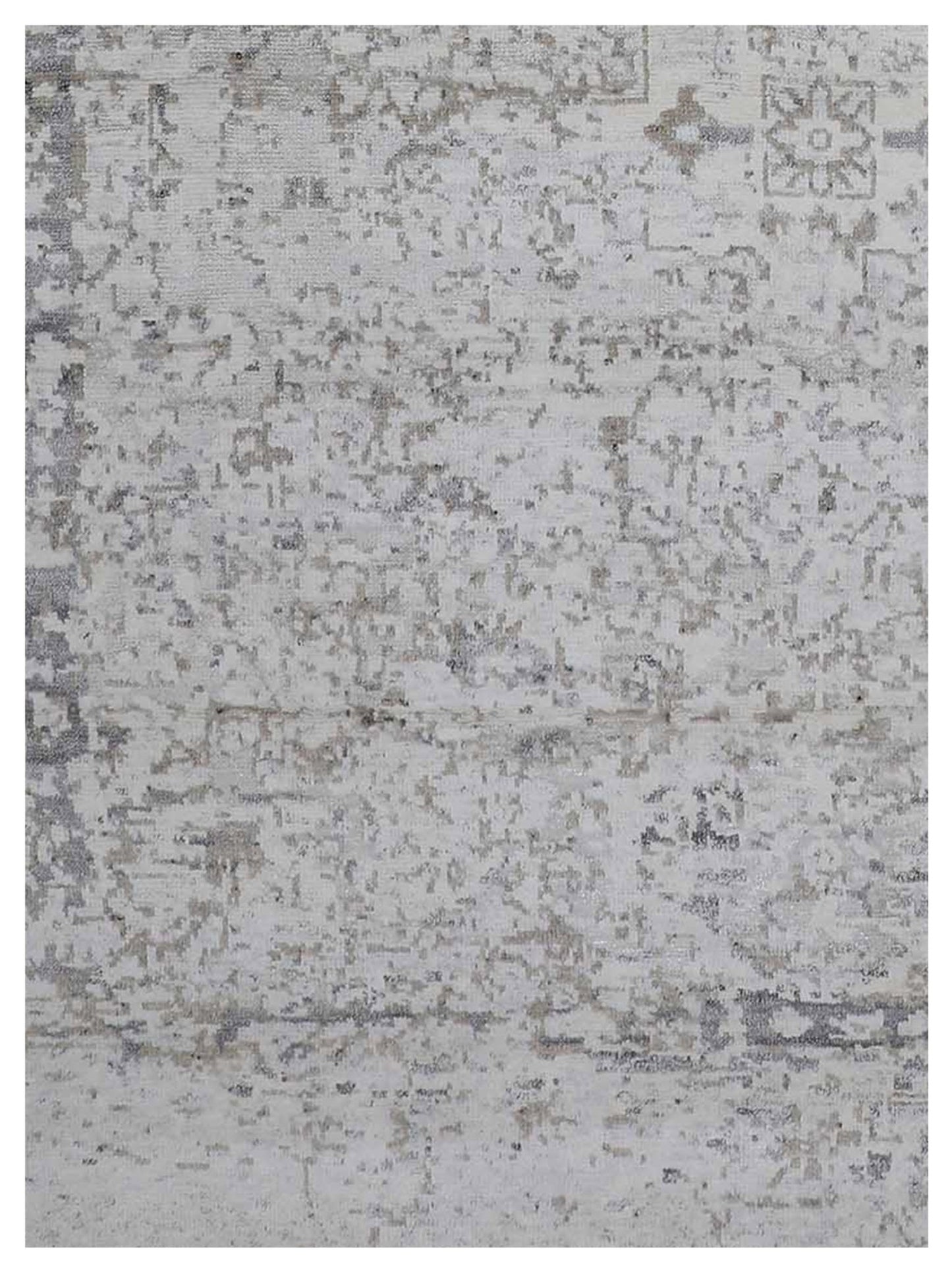 Artisan Nova Ivory Grey Transitional Knotted Rug - Rugs - Artisan - Atlanta Designer Rugs