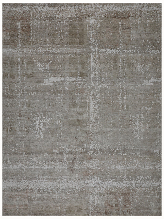 Artisan Mary  Beige Natural Contemporary Knotted Rug