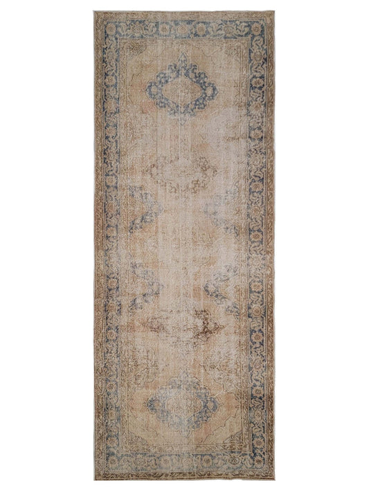 Artisan Angelina Rose Blue Vintage Knotted Rug - Rugs - Artisan - Atlanta Designer Rugs