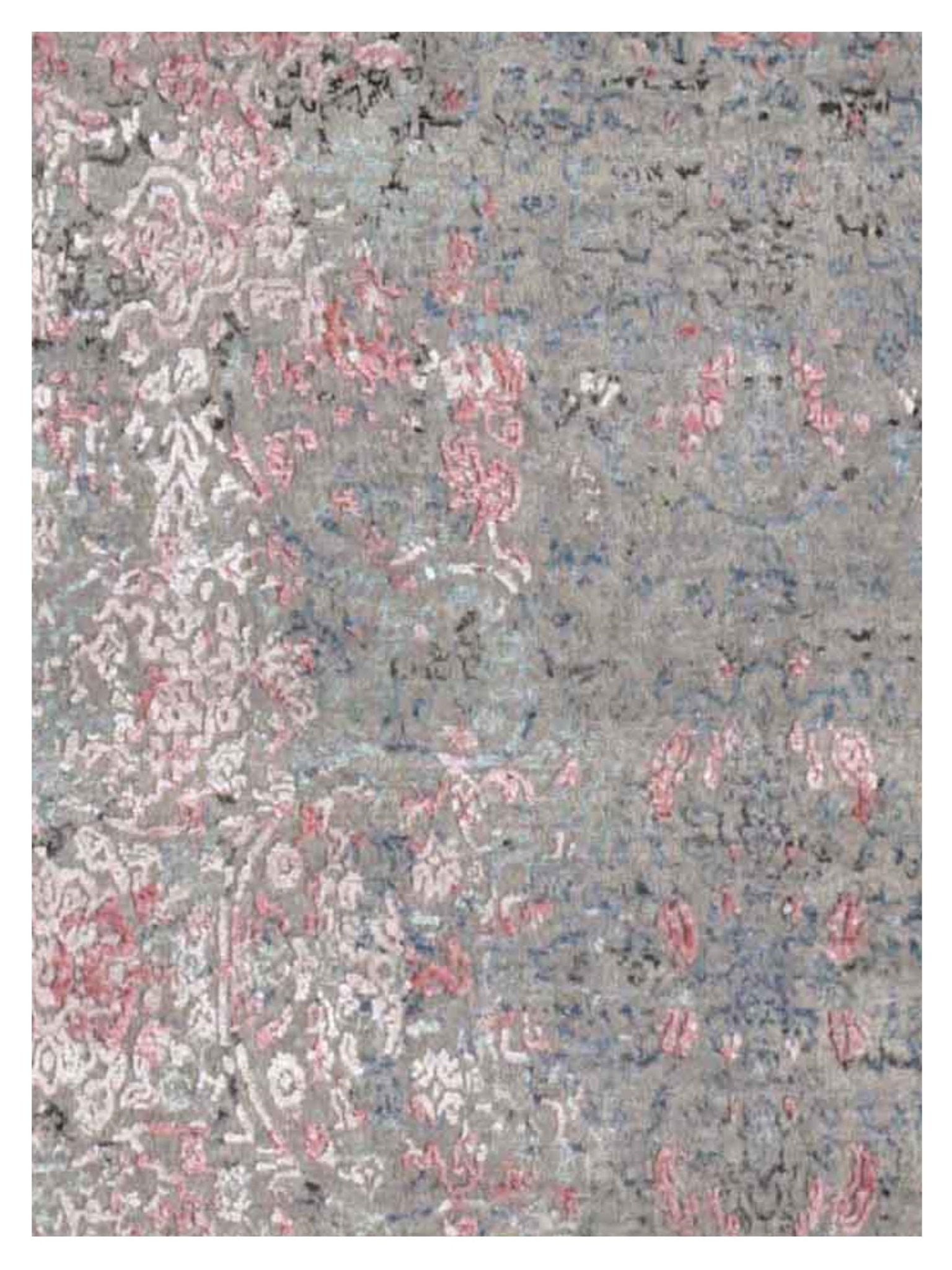 Artisan Dakota Lt.Silver Pink Transitional Knotted Rug - Rugs - Artisan - Atlanta Designer Rugs