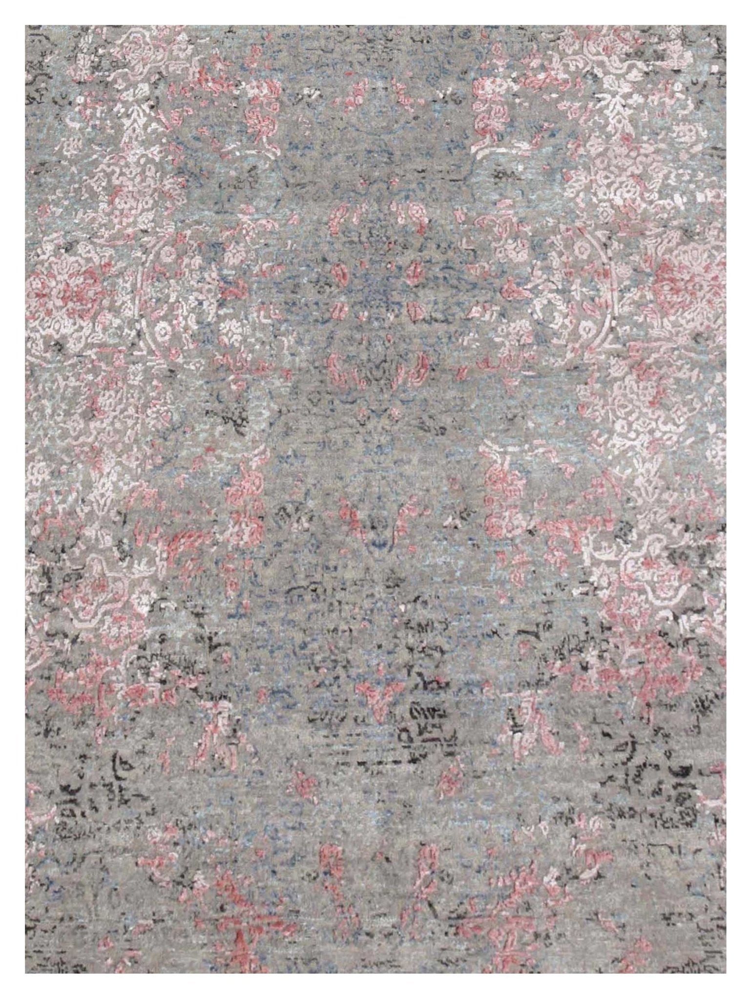 Artisan Dakota Lt.Silver Pink Transitional Knotted Rug - Rugs - Artisan - Atlanta Designer Rugs