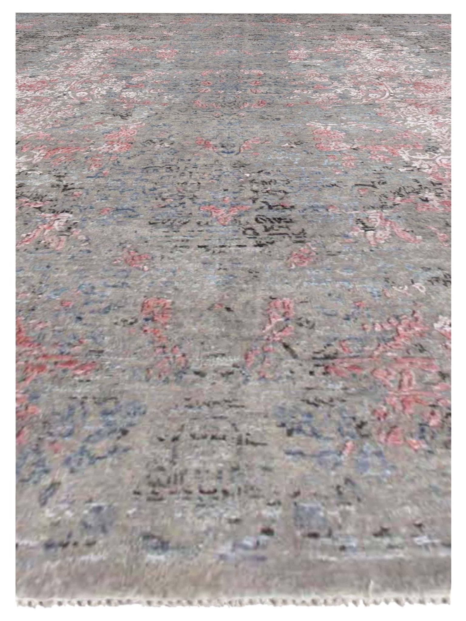 Artisan Dakota Lt.Silver Pink Transitional Knotted Rug - Rugs - Artisan - Atlanta Designer Rugs