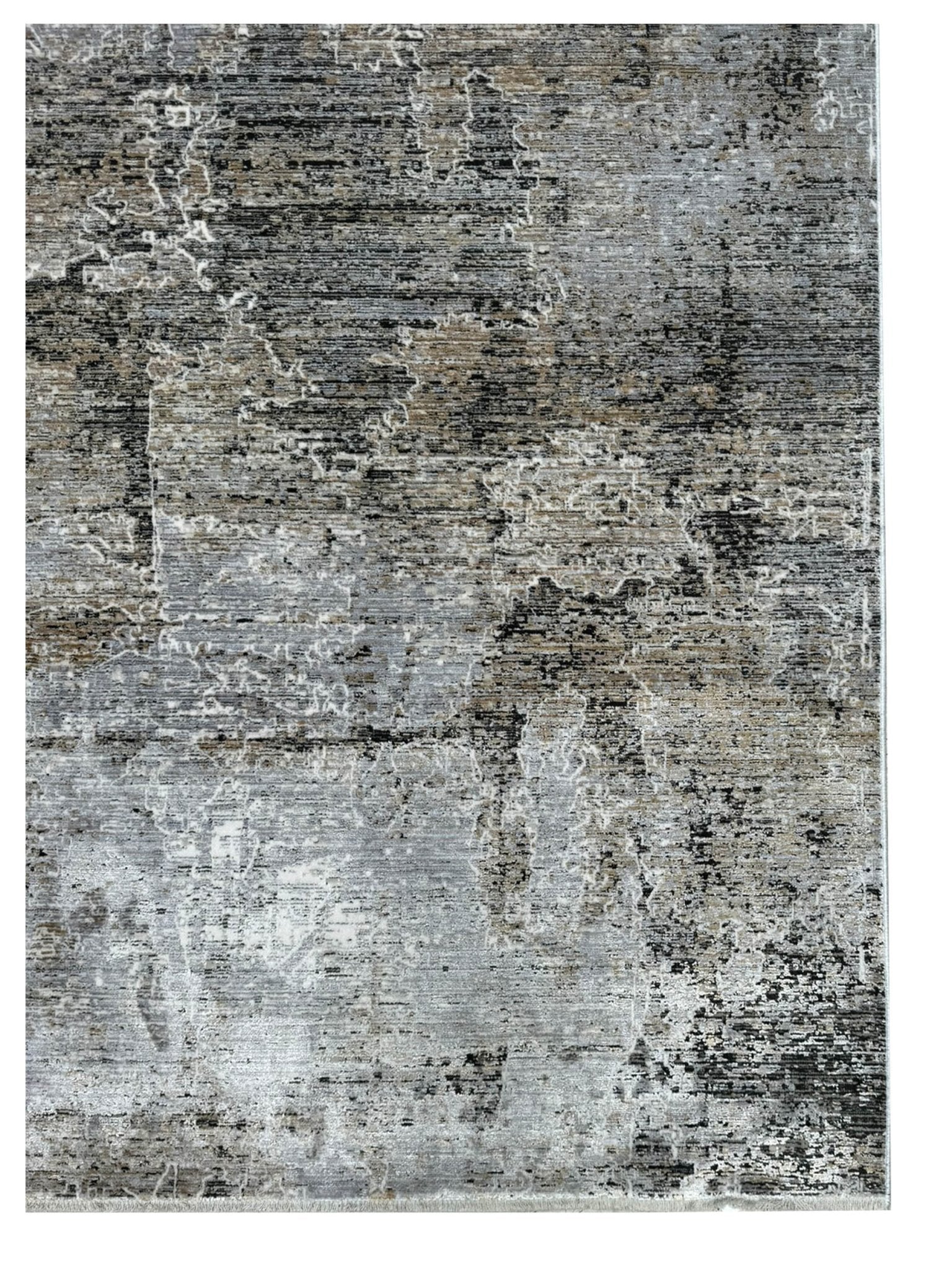 Artisan Venetian Grey Gold Contemporary Machinemade Rug - Rugs - Artisan - Atlanta Designer Rugs