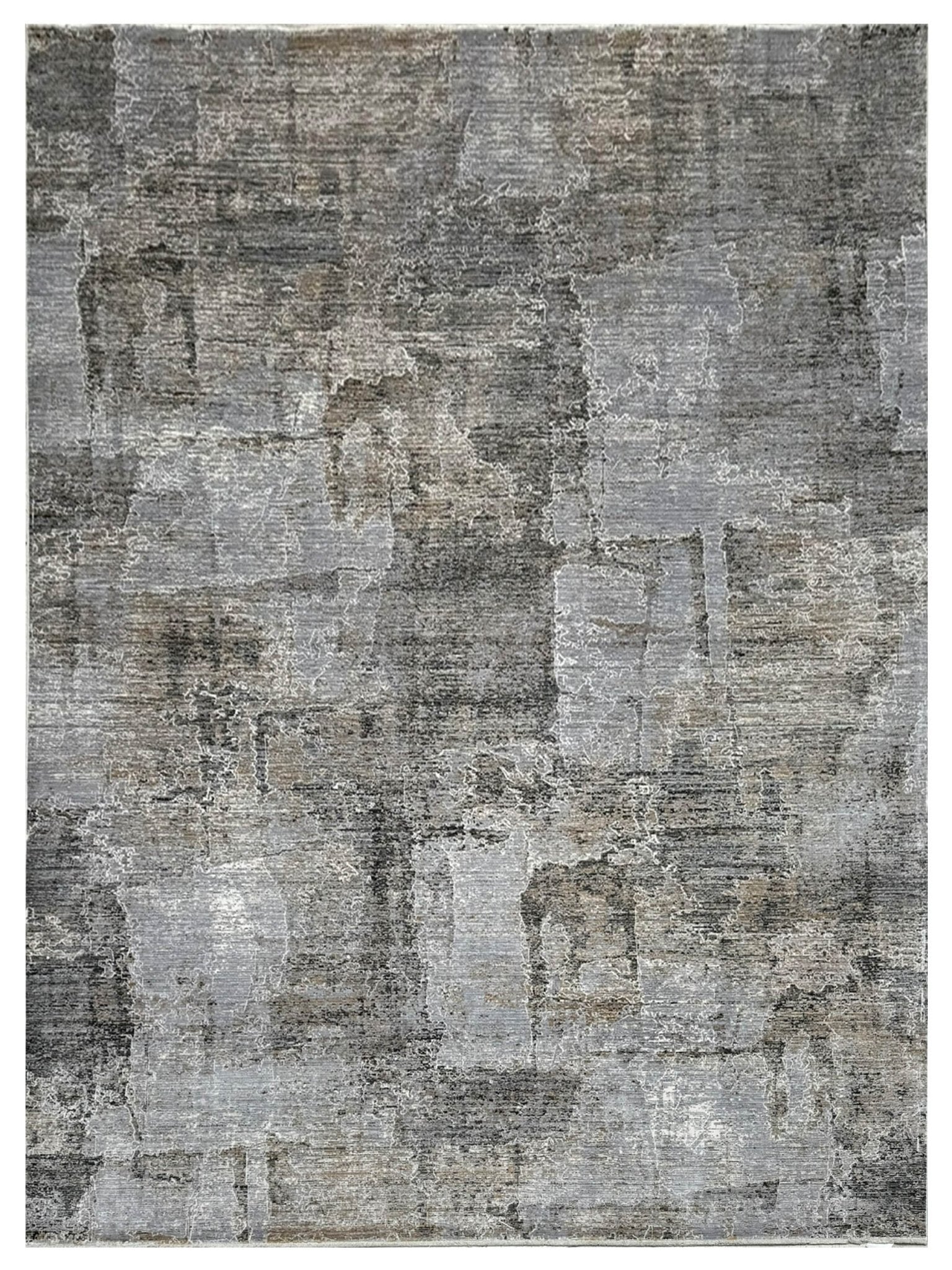 Artisan Venetian Grey Gold Contemporary Machinemade Rug - Rugs - Artisan - Atlanta Designer Rugs