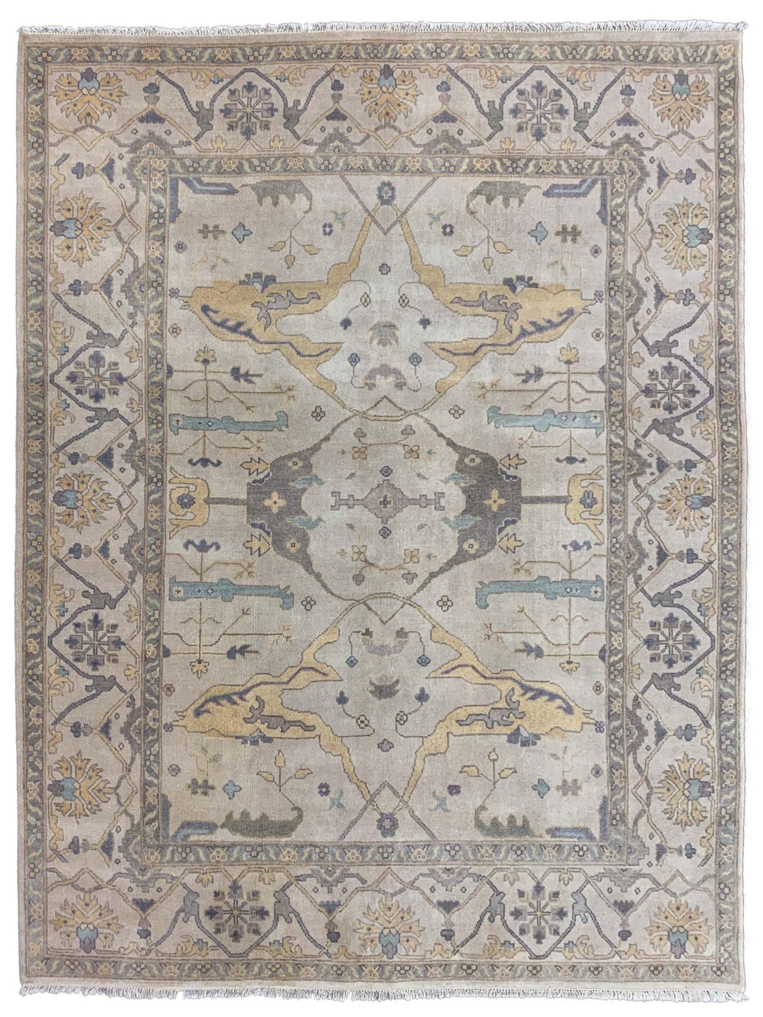 Artisan Emma Lt.Camel Traditional Knotted Rug - Rugs - Artisan - Atlanta Designer Rugs