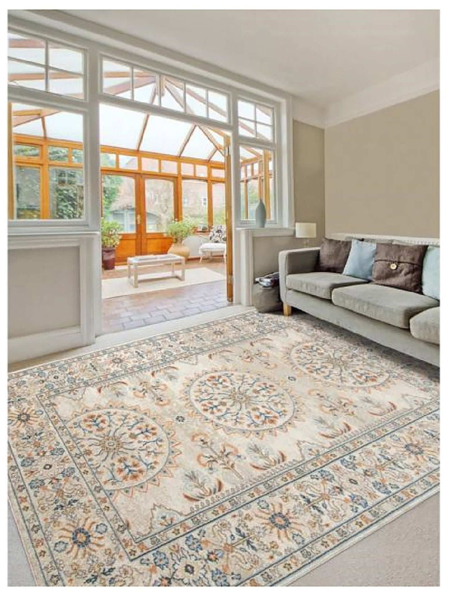 Limited Shay SF - 408 Beige Traditional Machinemade Rug - Rugs - Limited - Atlanta Designer Rugs