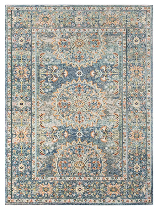 Limited Shay SF - 407 BLUE Traditional Machinemade Rug - Rugs - Limited - Atlanta Designer Rugs