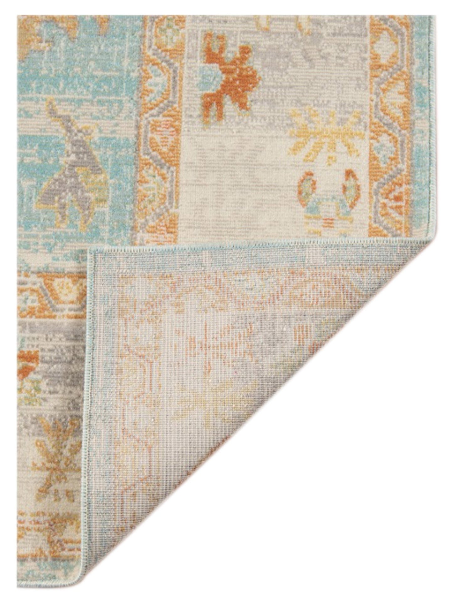 Limited Shay SF - 403 Aqua BEIGE Traditional Machinemade Rug - Rugs - Limited - Atlanta Designer Rugs