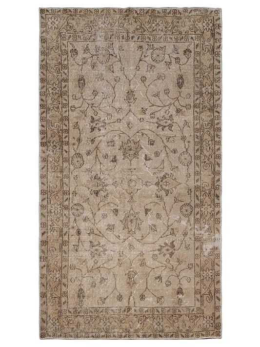 Artisan Angelina Dk.Beige Vintage Knotted Rug - Rugs - Artisan - Atlanta Designer Rugs