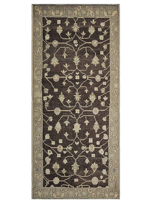 Artisan Angelina Brown Vintage Knotted Rug - Rugs - Artisan - Atlanta Designer Rugs