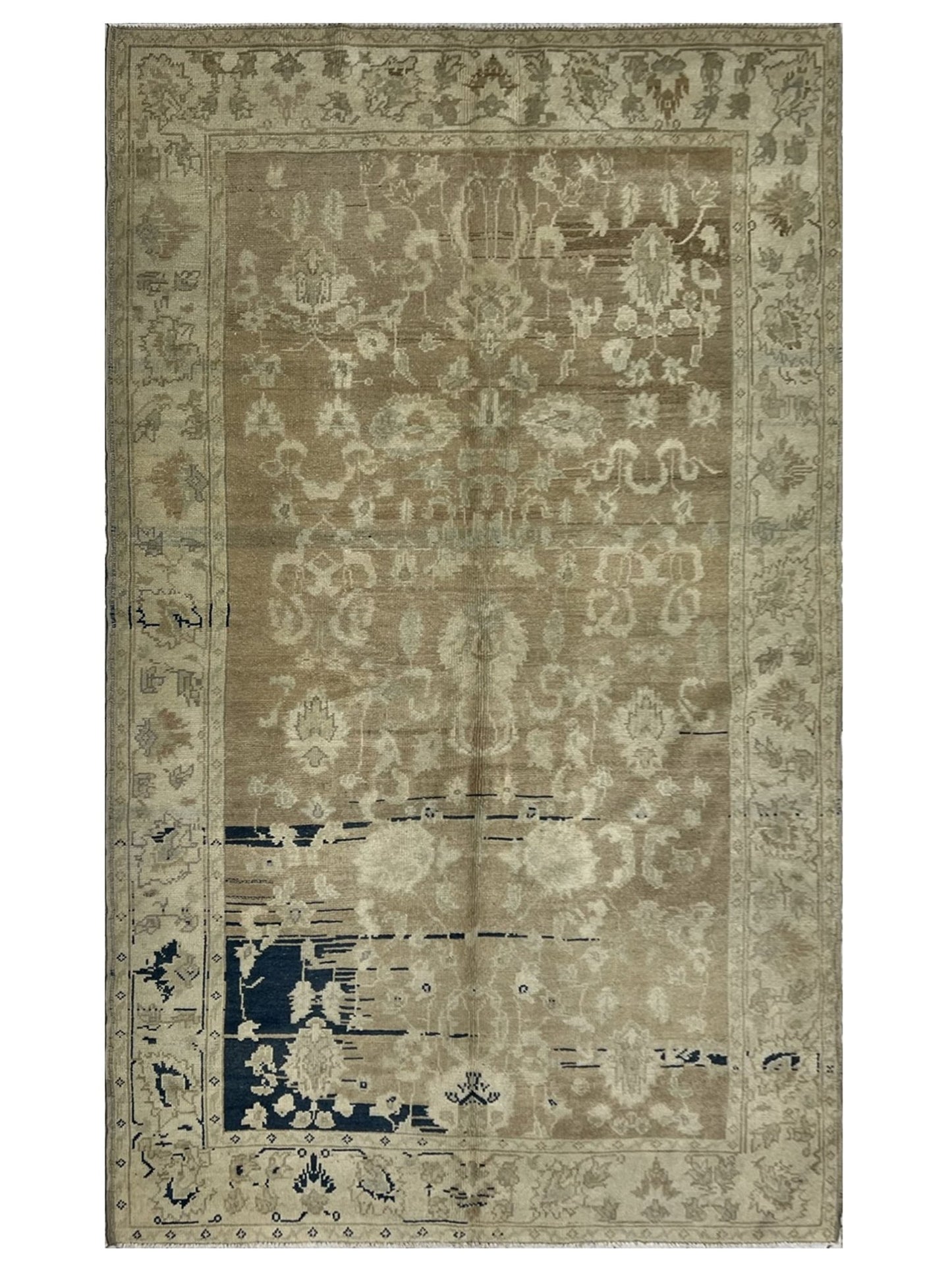 Artisan Angelina Camel Vintage Knotted Rug - Rugs - Artisan - Atlanta Designer Rugs