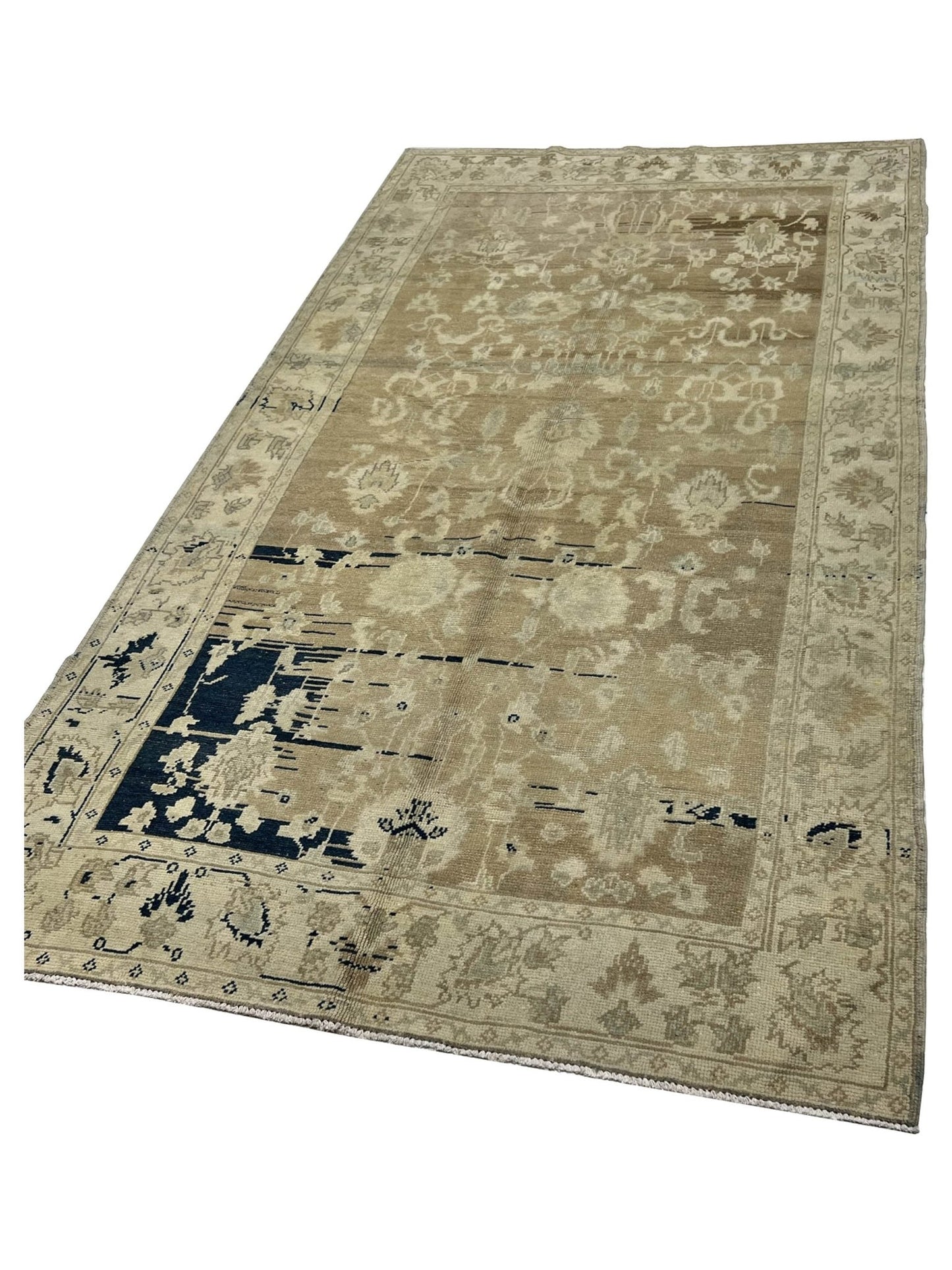 Artisan Angelina Camel Vintage Knotted Rug - Rugs - Artisan - Atlanta Designer Rugs