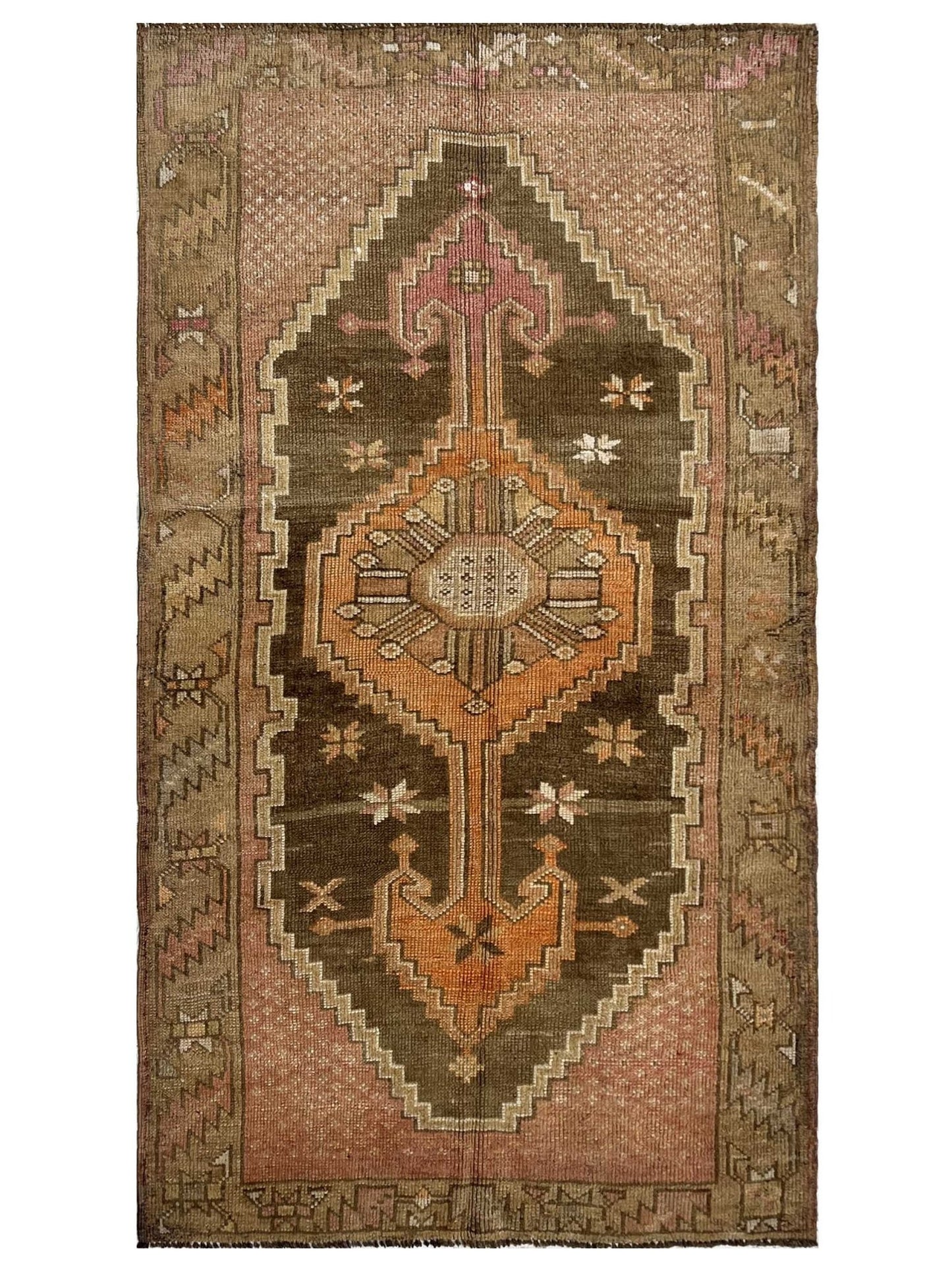 Artisan Angelina Brown Vintage Knotted Rug - Rugs - Artisan - Atlanta Designer Rugs