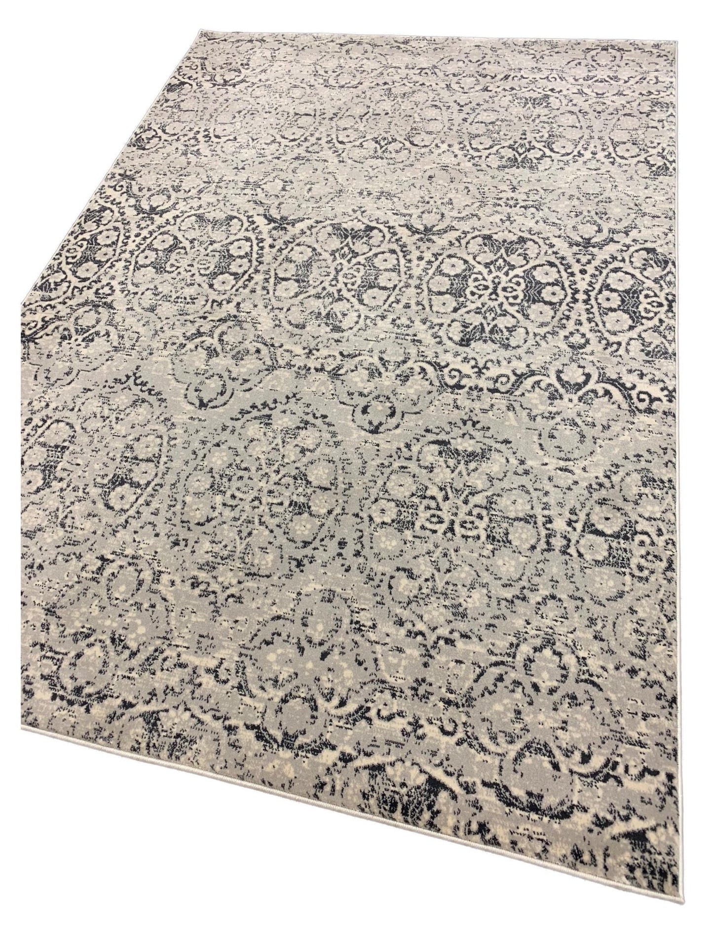 Artisan Julia Silver Transitional Machinemade Rug - Rugs - Artisan - Atlanta Designer Rugs