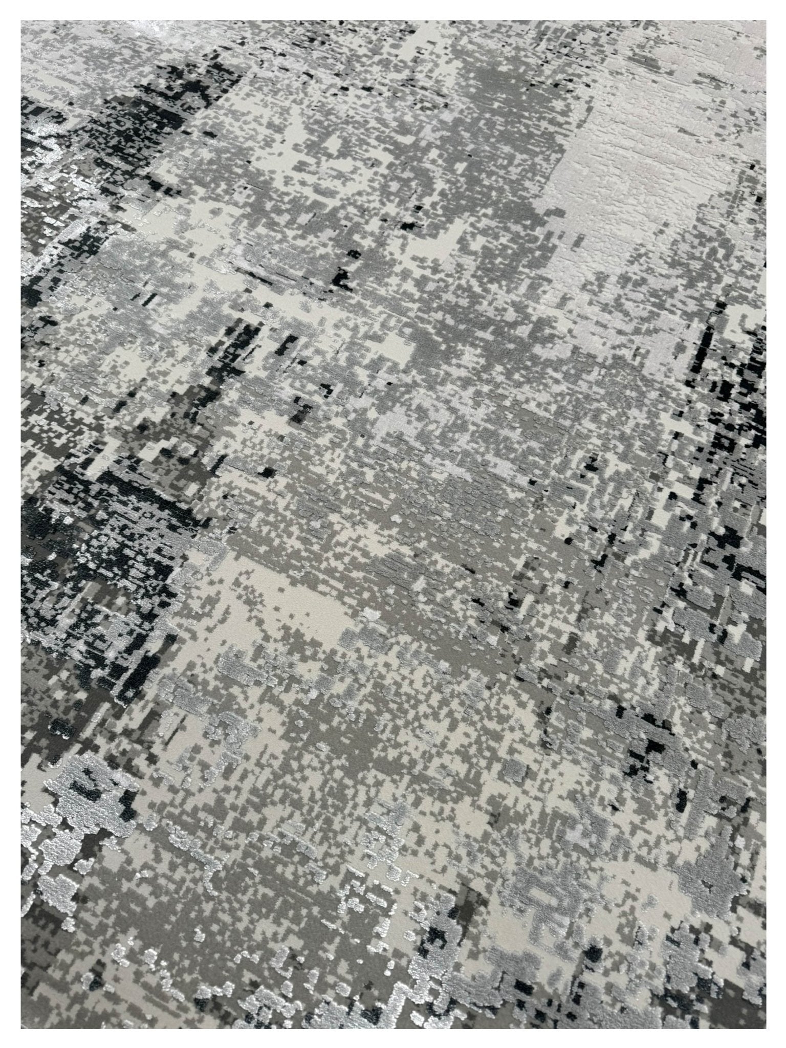 Artisan Venetian Coken Lt.Grey Contemporary Machinemade Rug - Rugs - Artisan - Atlanta Designer Rugs