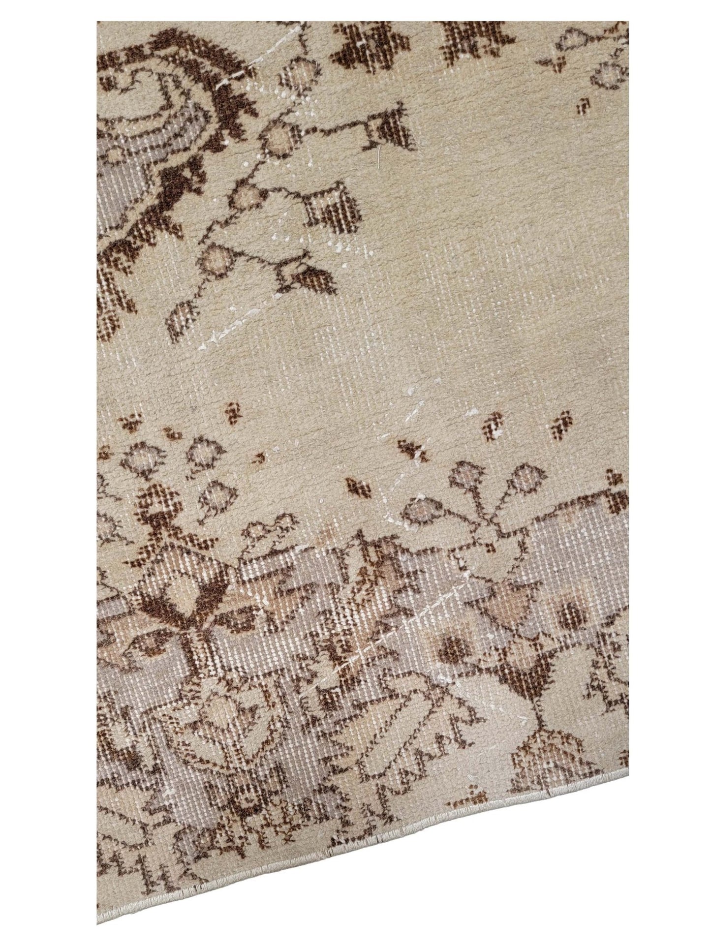 Artisan Angelina Beige Vintage Knotted Rug - Rugs - Artisan - Atlanta Designer Rugs