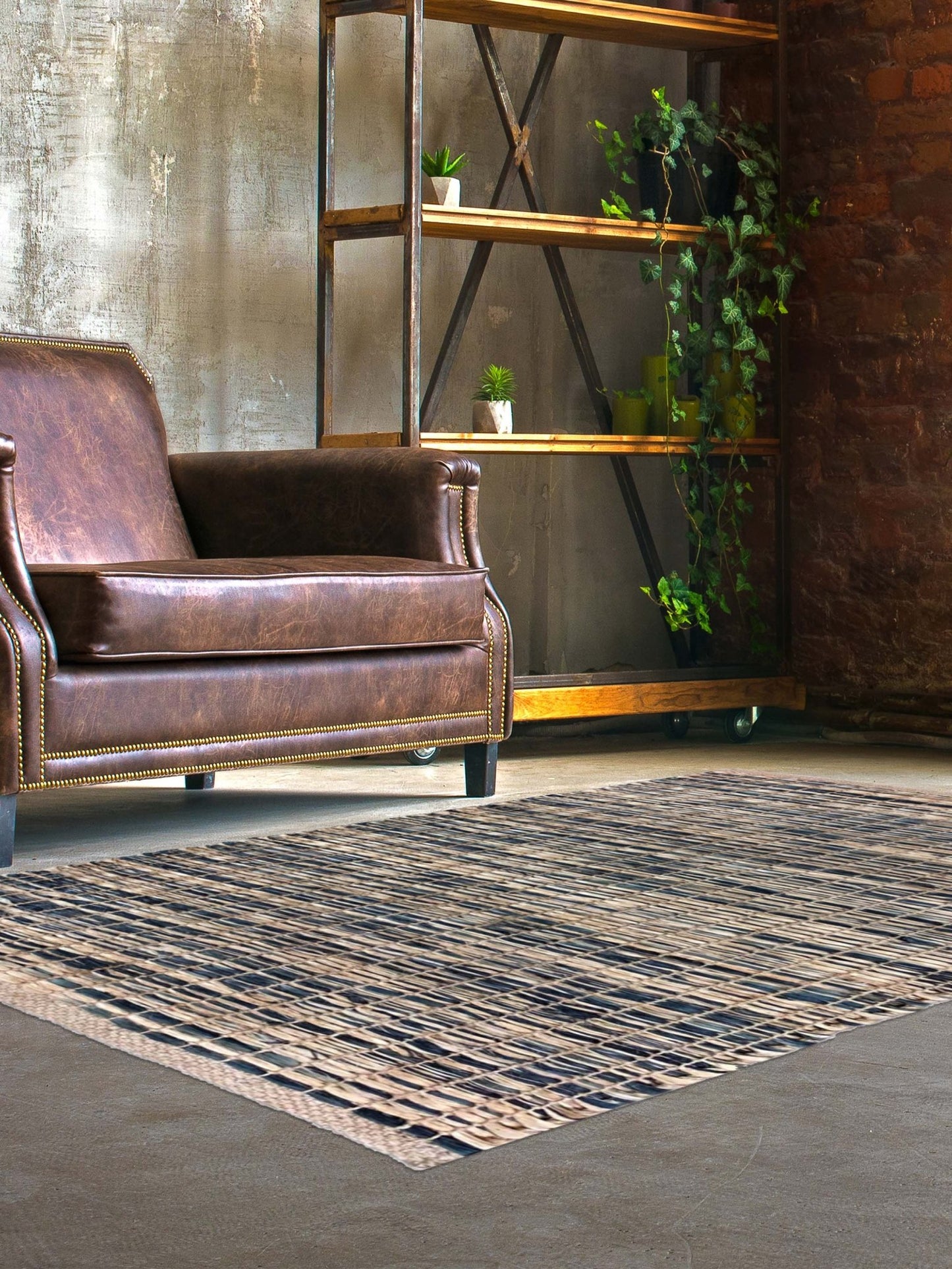 Artisan Meryl Charcoal Modern Woven Rug - Rugs - Artisan - Atlanta Designer Rugs