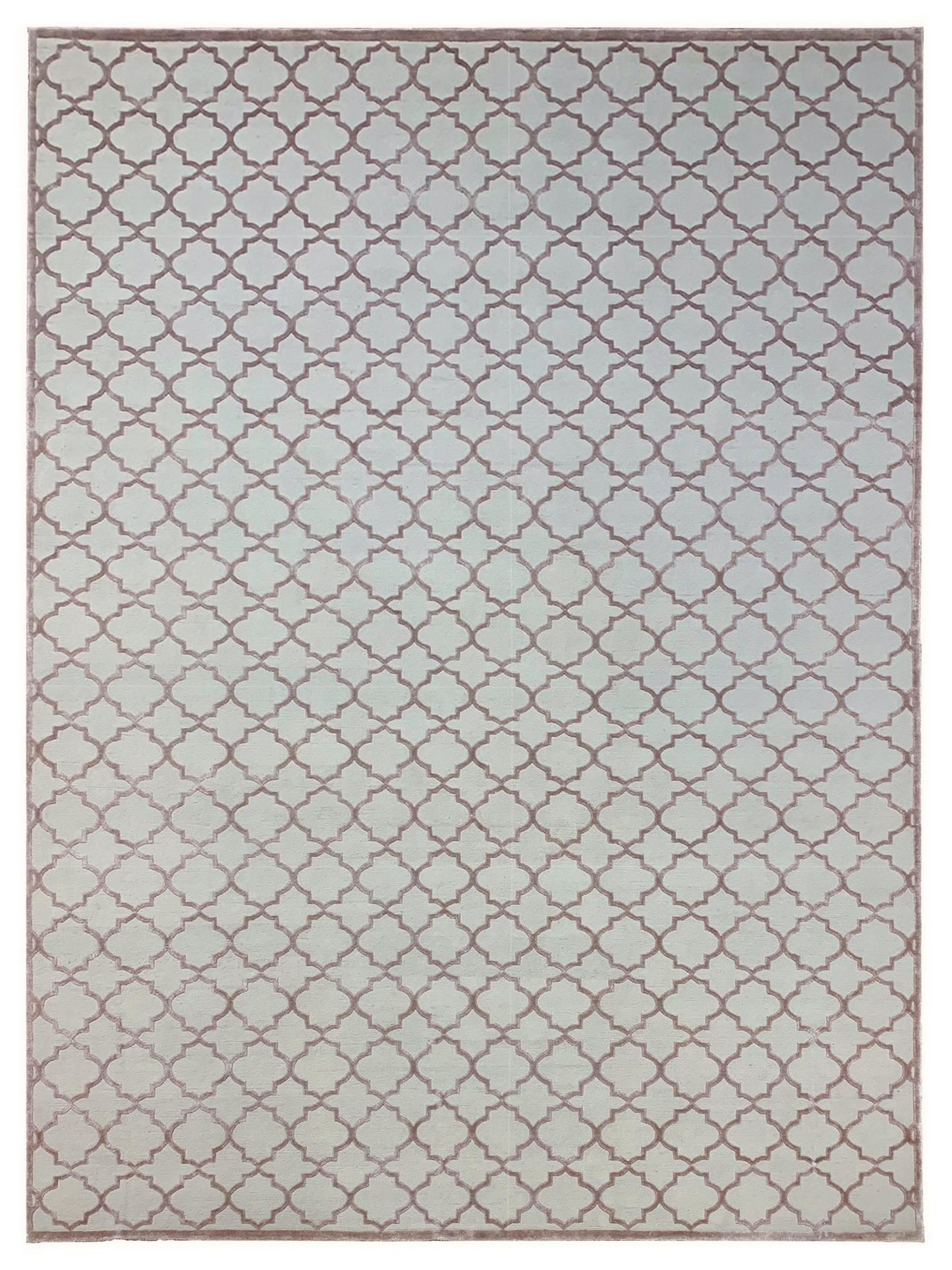 Artisan Franka Ivory Pink Transitional Knotted Rug - Rugs - Artisan - Atlanta Designer Rugs