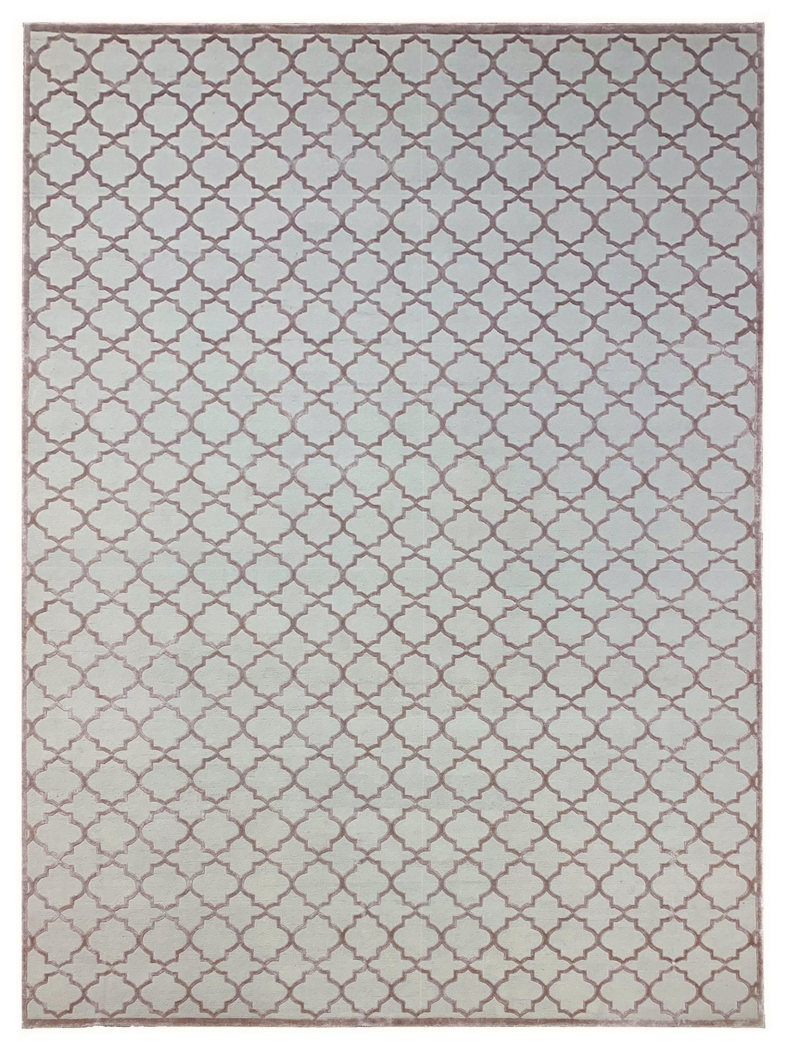 Artisan Franka Ivory Pink Transitional Knotted Rug - Rugs - Artisan - Atlanta Designer Rugs