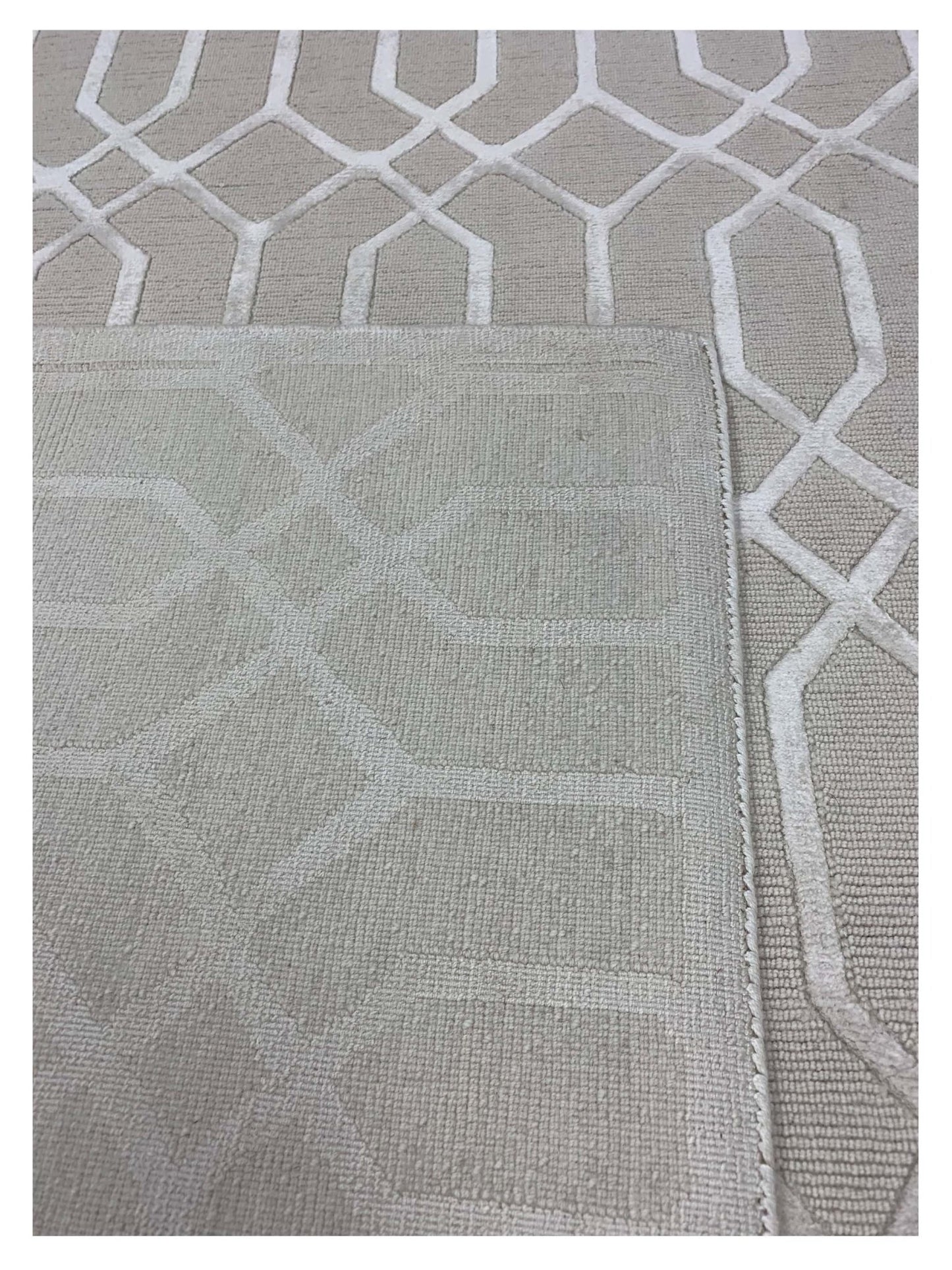 Artisan Franka Ivory Transitional Knotted Rug - Rugs - Artisan - Atlanta Designer Rugs