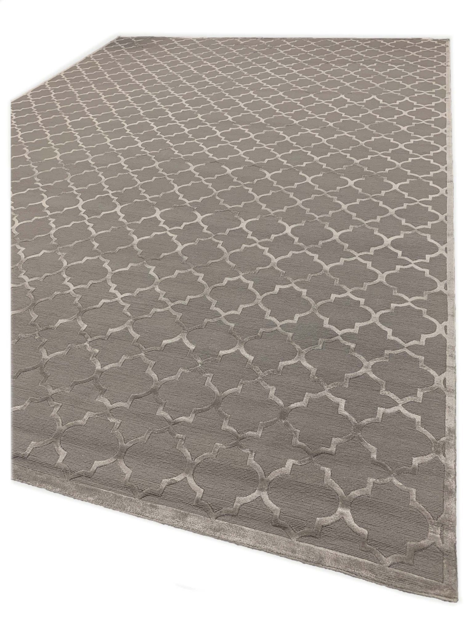 Artisan Franka Silver Transitional Knotted Rug - Rugs - Artisan - Atlanta Designer Rugs