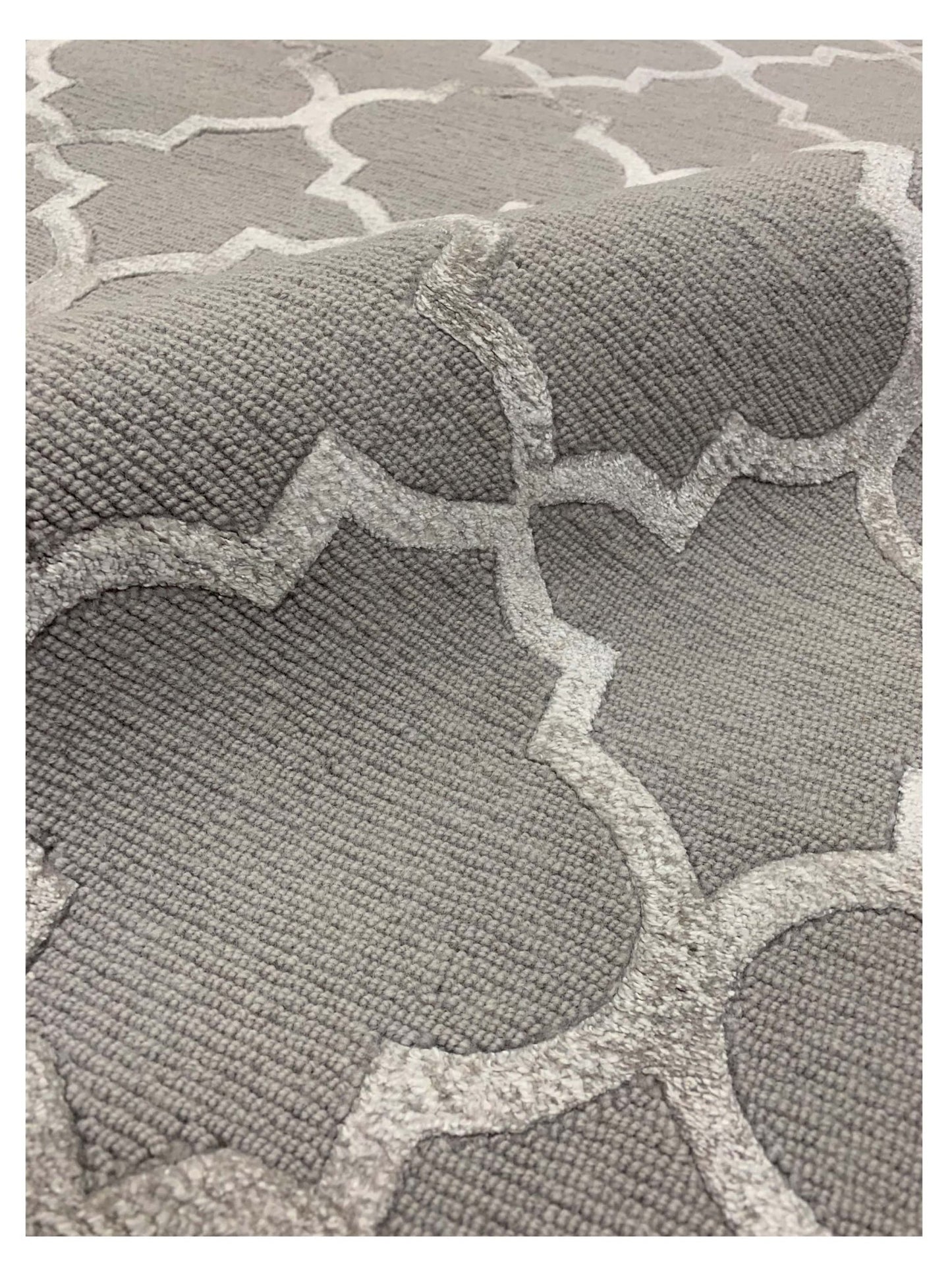 Artisan Franka Silver Transitional Knotted Rug - Rugs - Artisan - Atlanta Designer Rugs