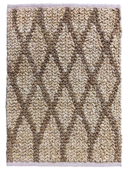 Artisan Meryl Chocolate Beige Modern Woven Rug - Rugs - Artisan - Atlanta Designer Rugs