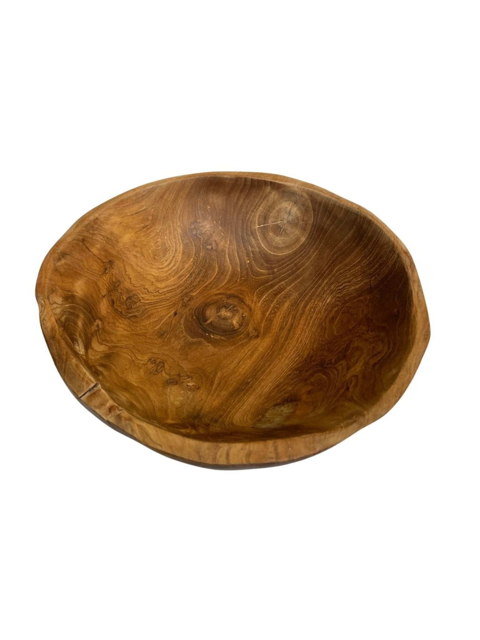 Eclectic Home Accent Teak Dish 2891 Natural Decor Furniture - Accent - Eclectic Home - Atlanta Designer Rugs