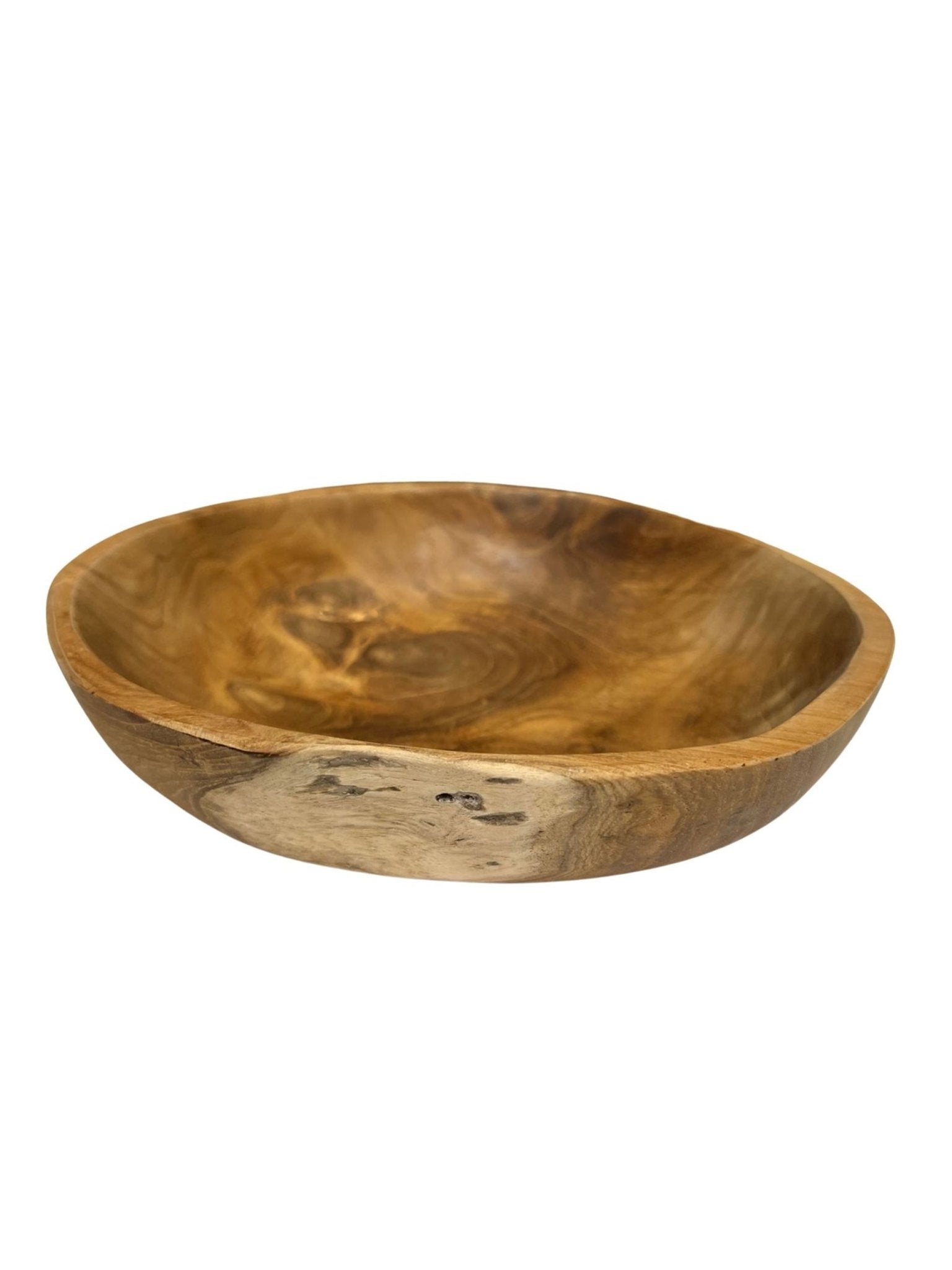 Eclectic Home Accent Teak Dish 2892 Natural Decor Furniture - Accent - Eclectic Home - Atlanta Designer Rugs