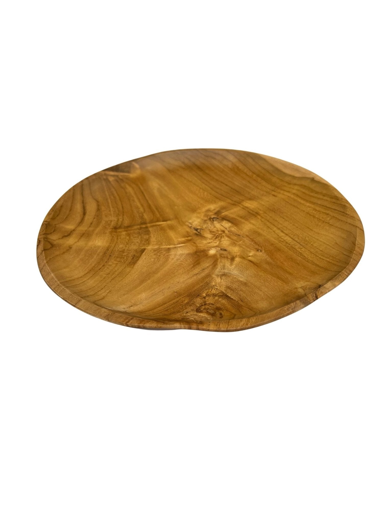 Eclectic Home Accent Teak Plate 2902 Natural Decor Furniture - Accent - Eclectic Home - Atlanta Designer Rugs