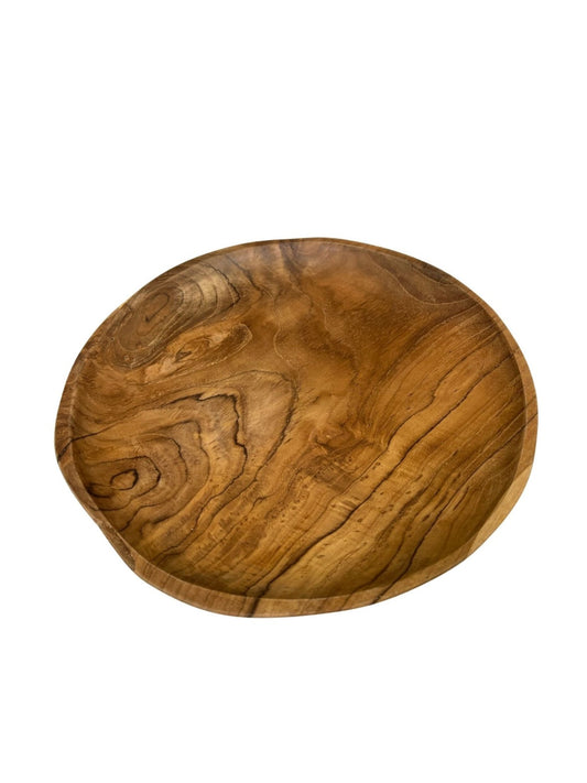 Eclectic Home Accent Teak Plate 2903 Natural Decor Furniture - Accent - Eclectic Home - Atlanta Designer Rugs