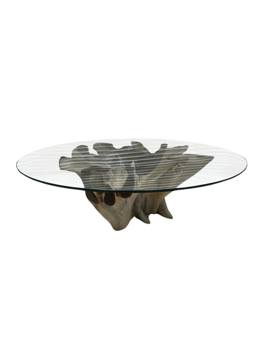 Eclectic Home Coffee Table Teak Root Coffee Table Matte Brown Table Furniture Furniture