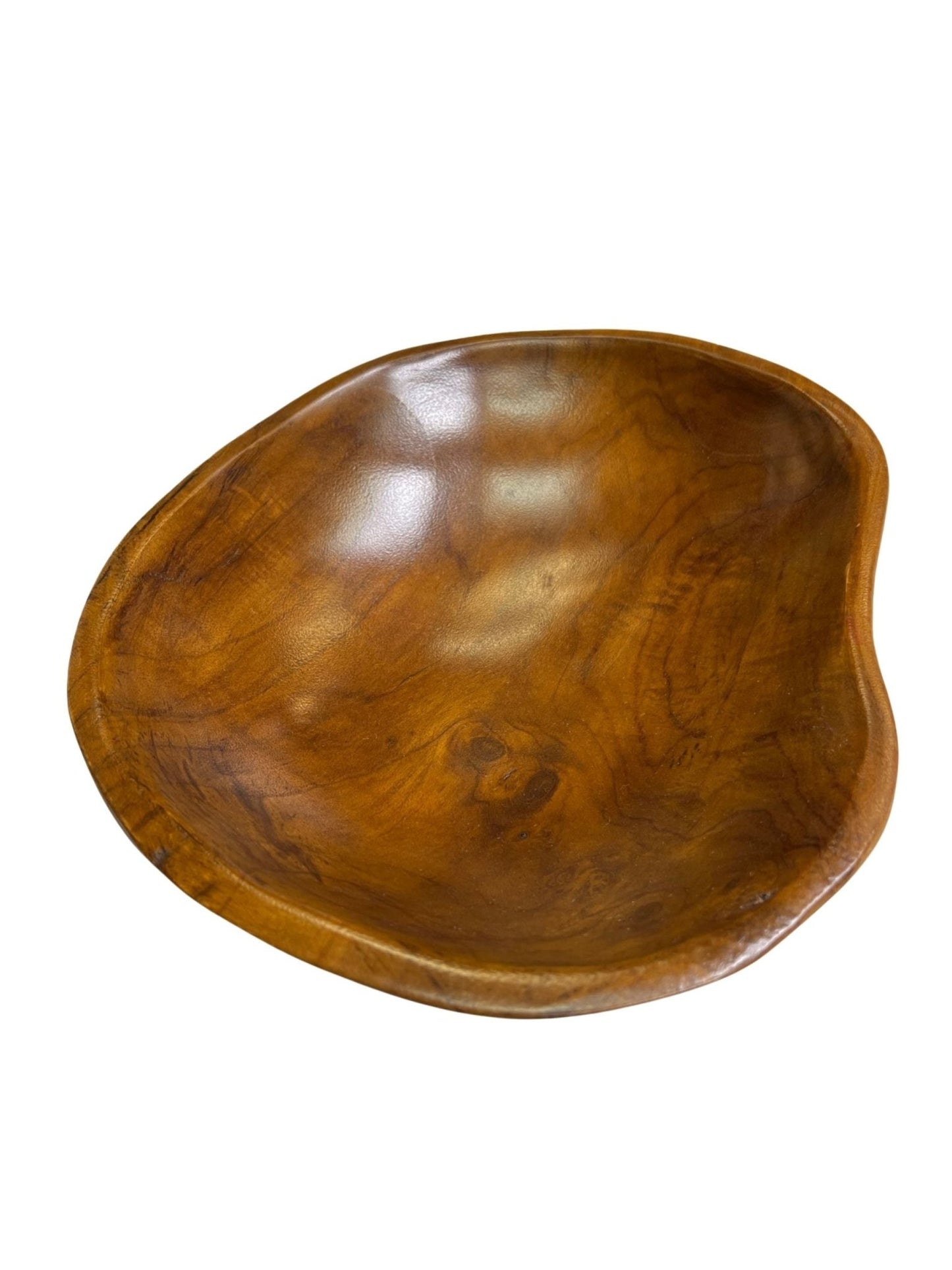 Eclectic Home Accent Shallow Teak Bowl 2948 Artisan Decor Furniture - Accent - Eclectic Home - Atlanta Designer Rugs