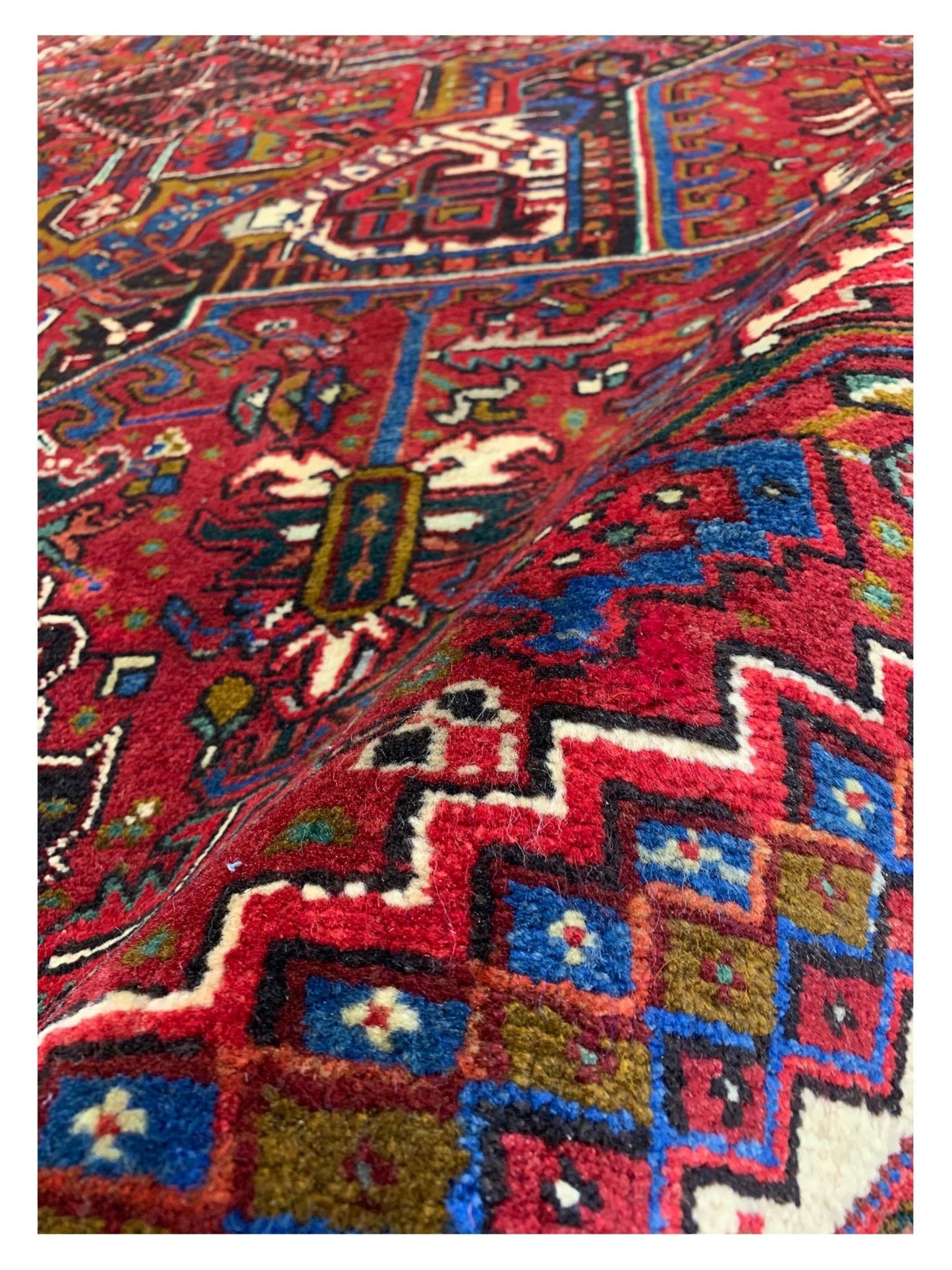 Artisan Persian Traditions Red Navy Traditional Knotted Rug - Rugs - Artisan - Atlanta Designer Rugs